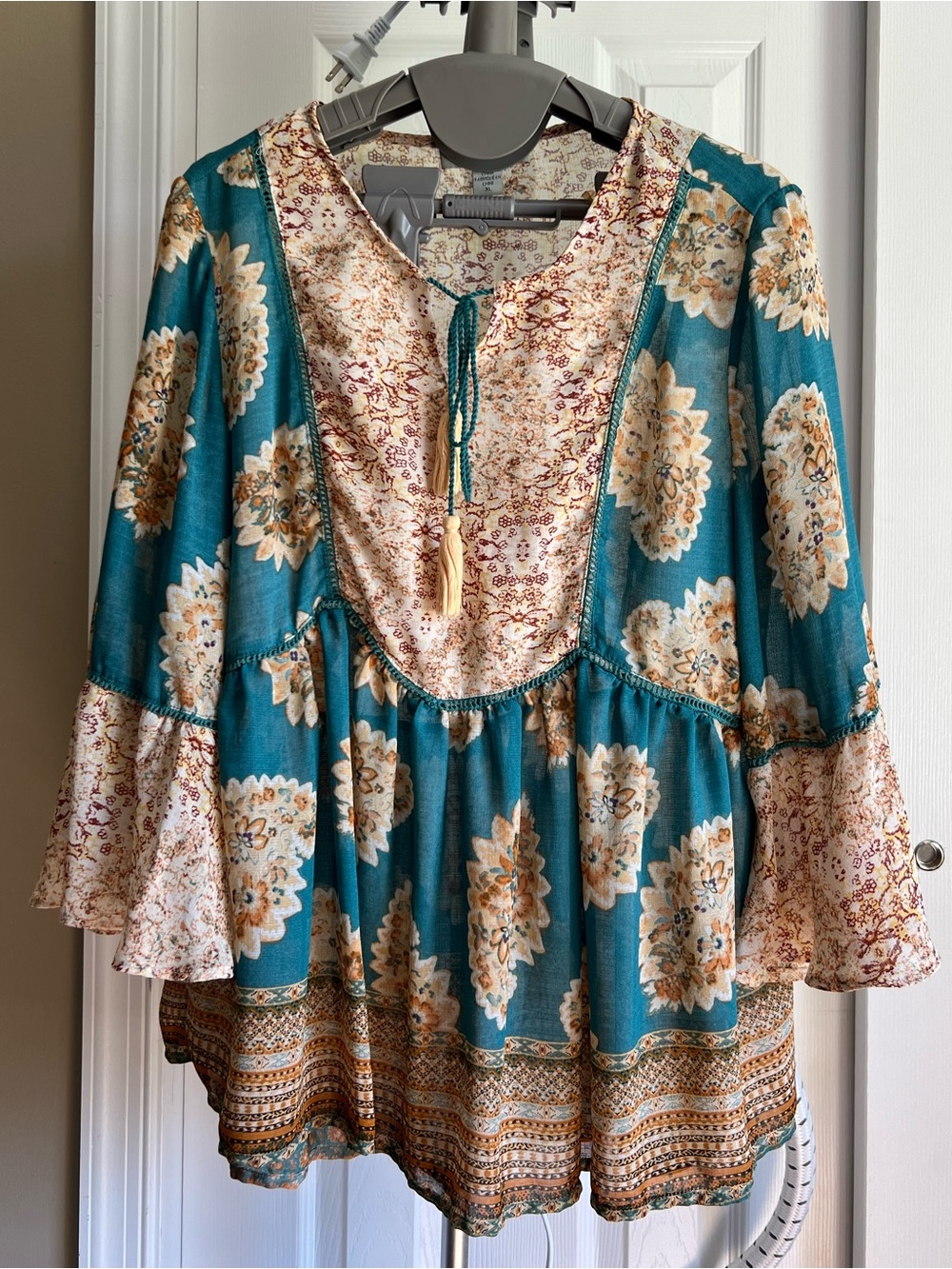 Vintage America Blues Western Blouse X Large